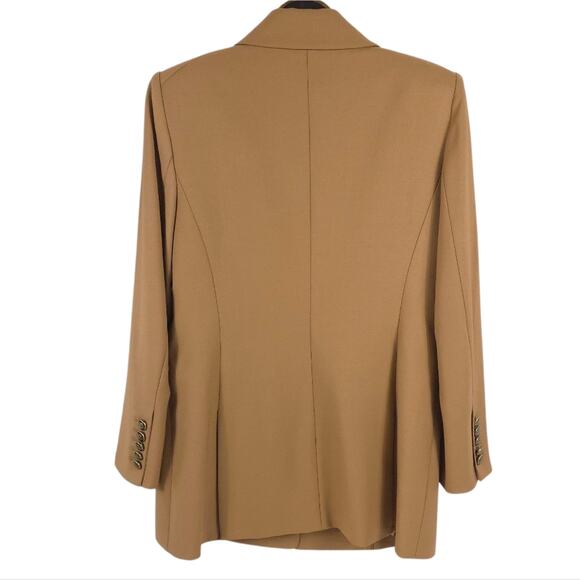Veronica Beard Blazer Terre Dickey Jacket in Camel Wool Blend Business Workwear - Picture 8 of 14